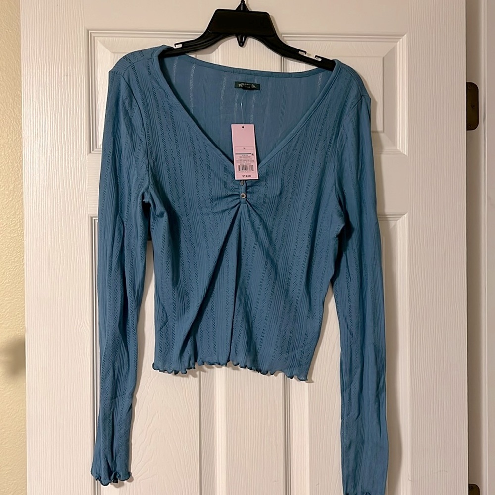 Long Sleeve Cotton/polyester top